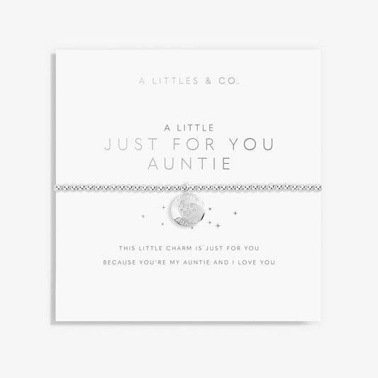 A Little "Just For You Auntie" Bracelet