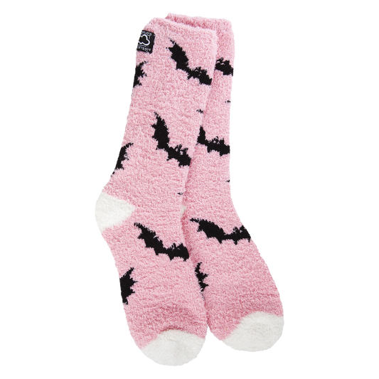 Halloween Cozy Winter Crew Socks- Batty