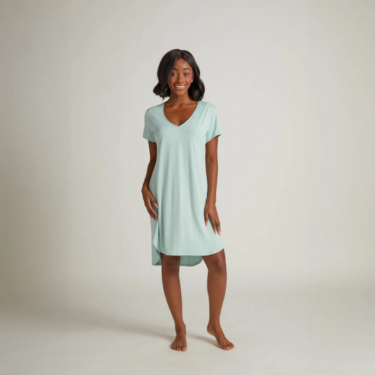 Claire Nightgown- Aqua Mist