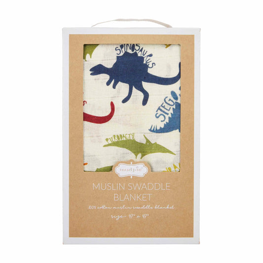 Dino-Mite Swaddle Blanket