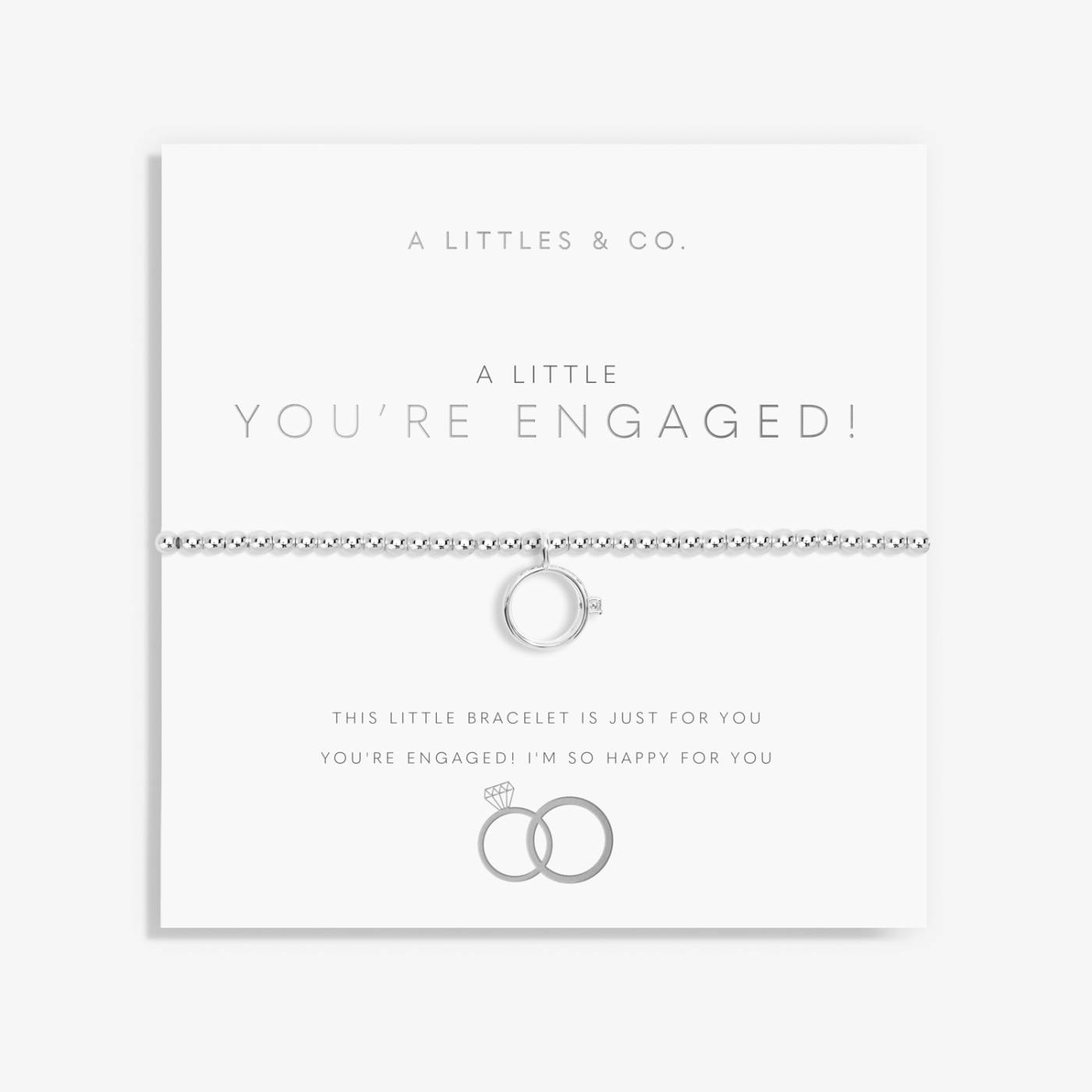 A Little "You're Engaged" Bracelet