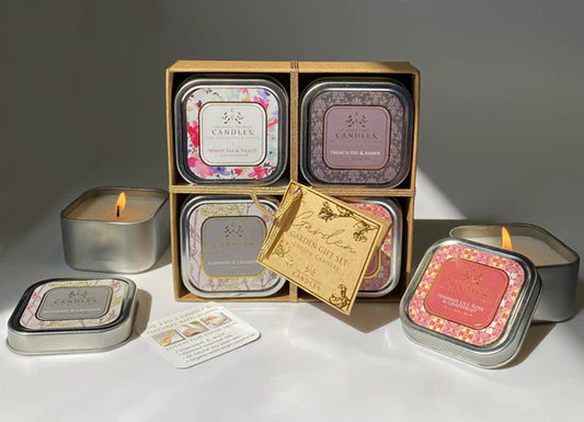 Garden Gift Set | 2-in-1 Soy Lotion Candles