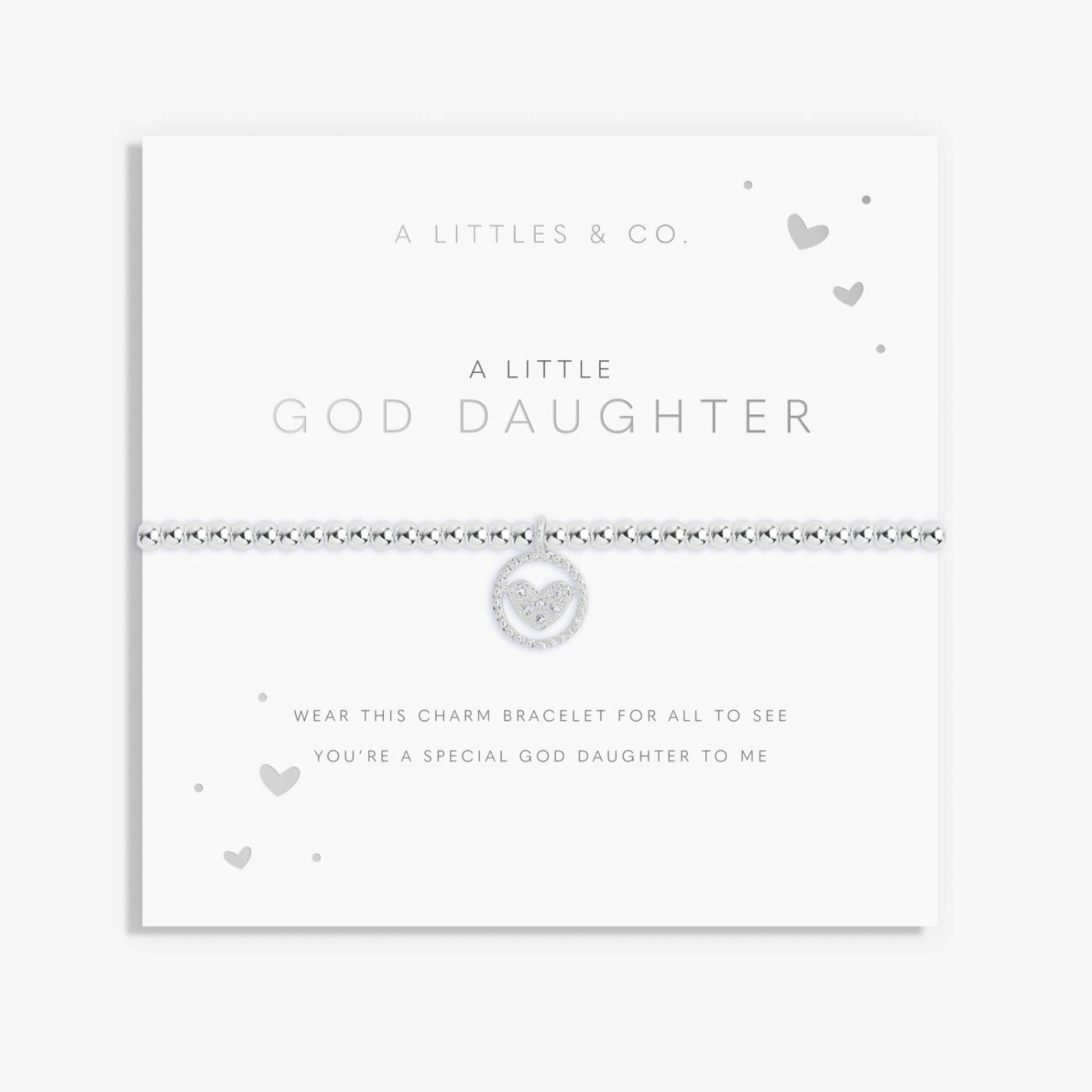 A Little "God Daughter" Bracelet