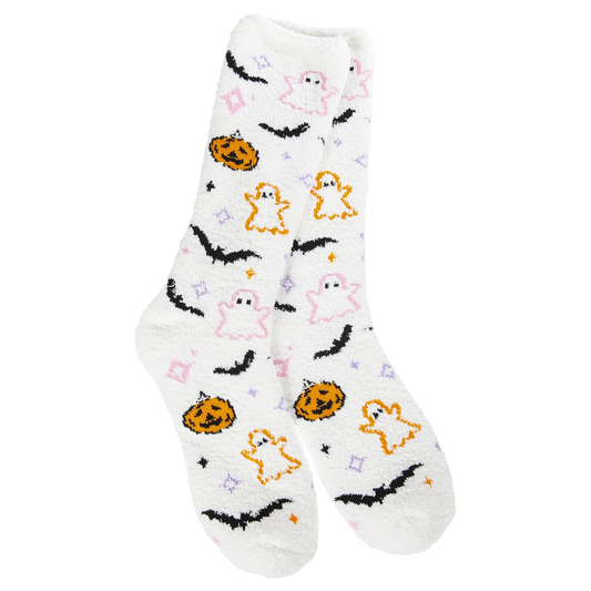 Halloween Cozy Crew Socks- Halloween Mix