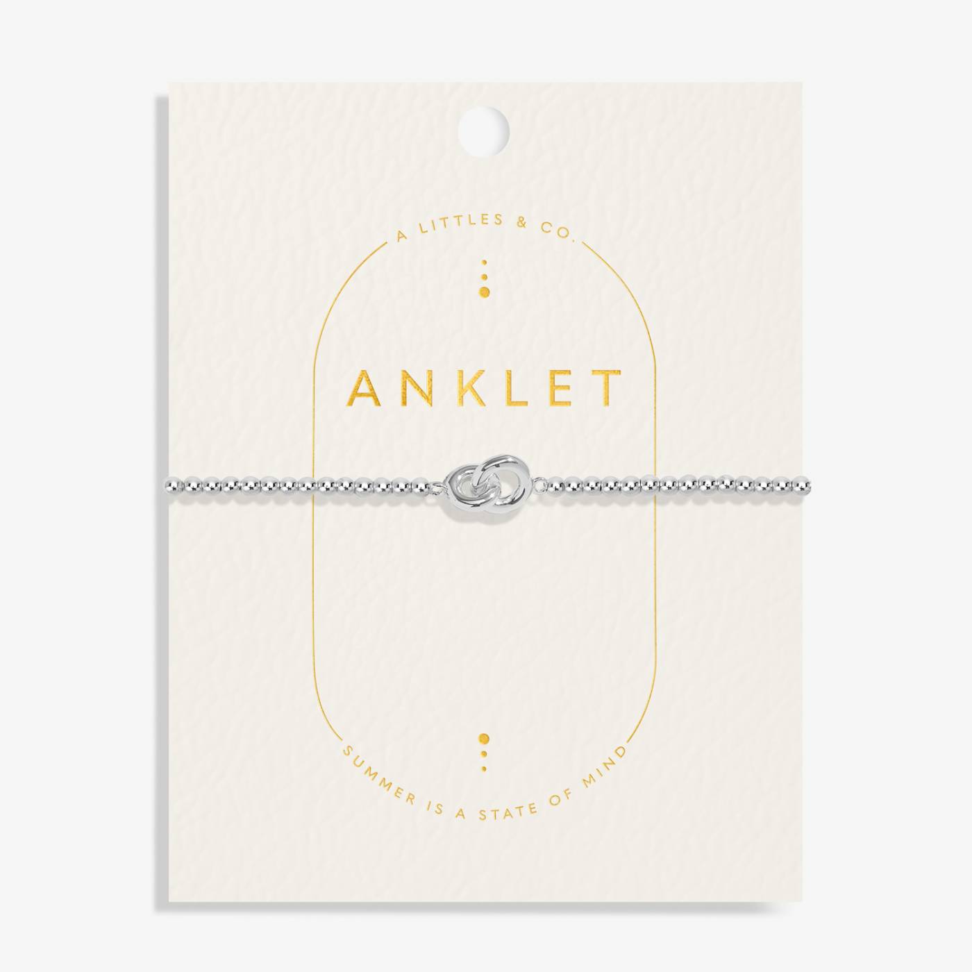 Anklet- Linked Circles