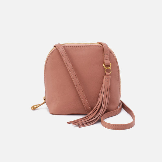 Nash Crossbody in Pebbled Leather- Cork