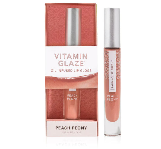 Vitamin Glaze- Peach Peony