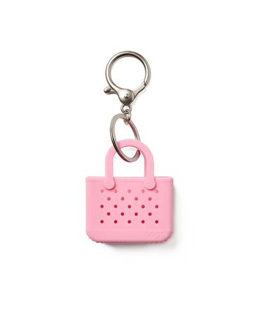 Tiny Tote- blowing Pink bubbles