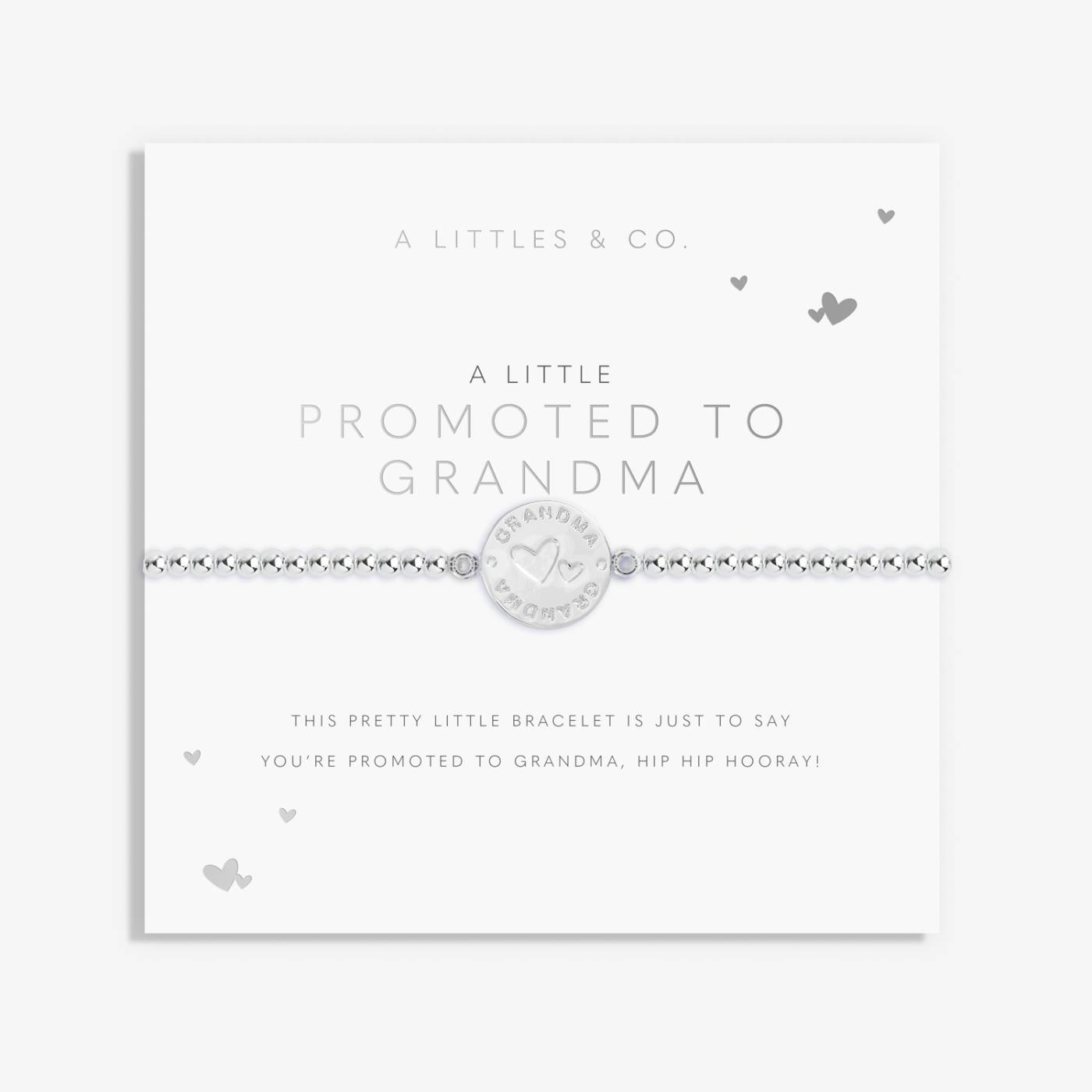 A Little "Promoted to Grandma" Bracelet