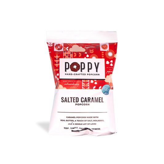 Salted Caramel Popcorn Snack Bag