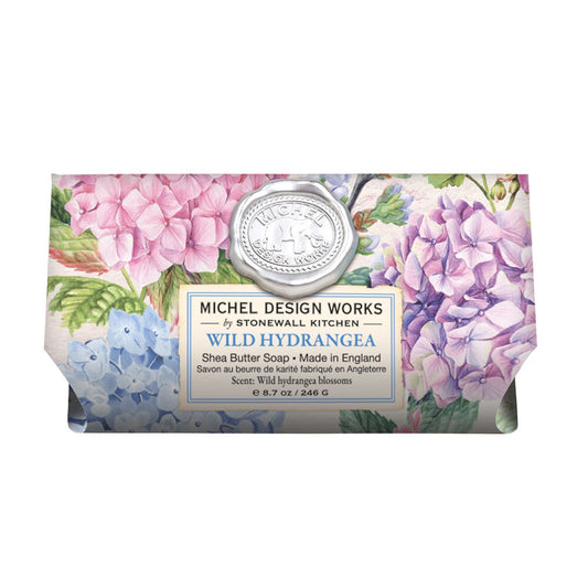 Wild Hydrangea Large Bath Soap