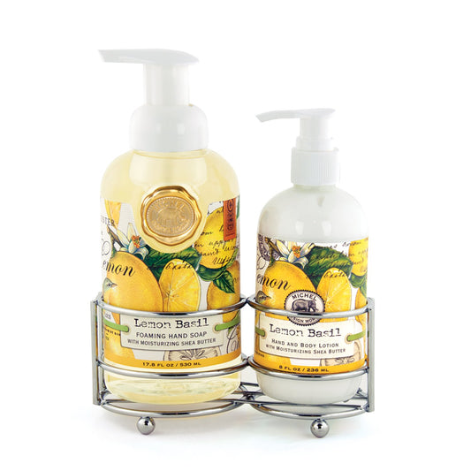 Lemon Basil Handcare Caddy