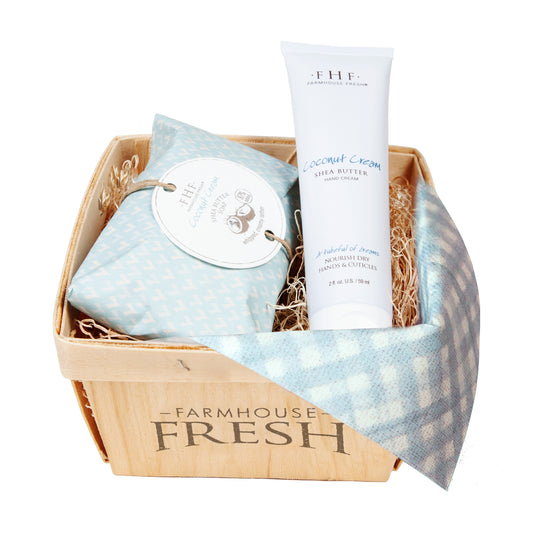 Coconut Cream Harvest Gift Basket