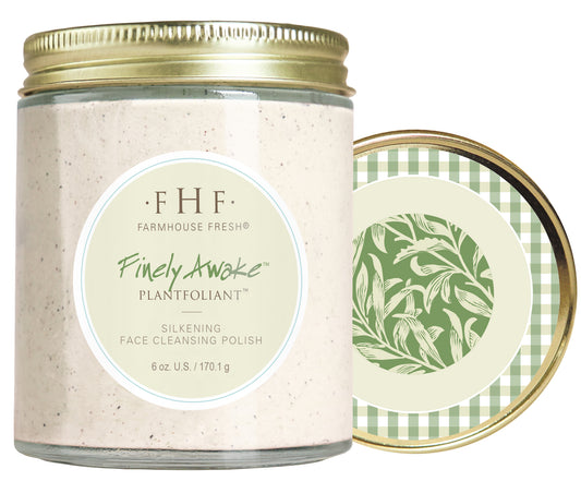 Finely Awake® Plantfoliant® Silkening Face Cleansing Polish