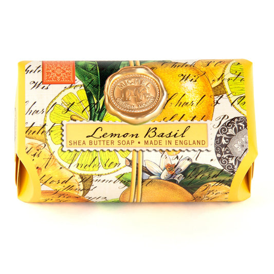 Lemon Basil Large Bath Soap Bar